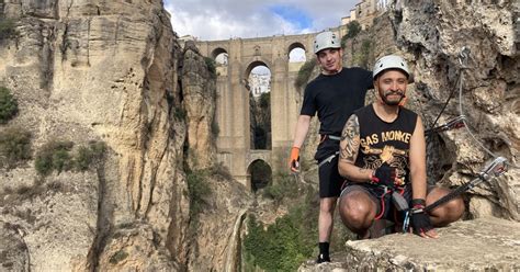 From Ronda Via Ferrata Tajo De Ronda Guided Climbing Getyourguide