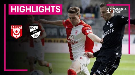 Hallescher Fc Sc Verl Highlights Liga Magenta Sport Youtube