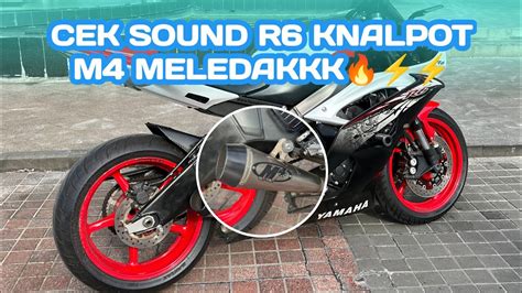 Cek Sound Yamaha R Kaya Akang Mv Pake Knalpot M Youtube