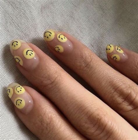 Fun Smiley Face Nail Design Artofit