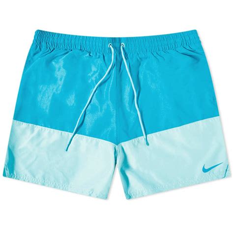 Nike Swim Mens 5 Volley Short In Chlorine Blue Nike Swim