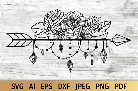 Boho Svg Cut Files