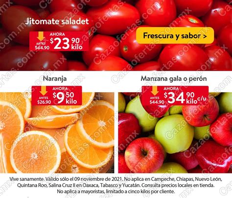 Ofertas Martes De Frescura Walmart 9 De Noviembre 2021