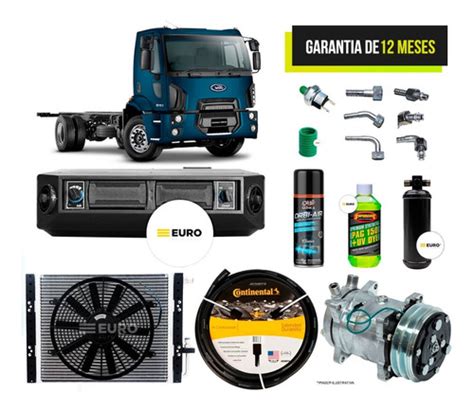 Kit Ar Condicionado Caminhão Ford Cargo 816 Eletrônico ASF Euro Auto