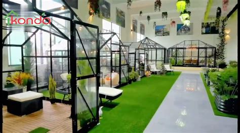 New Customized Aluminum Double Tempered Glass Sunrooms Summer Prefab House Prefabricated Garden