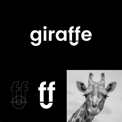 Giraffe Letter F Behance