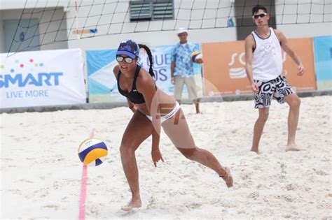 Scenes From King And Queen Of The Sands Beach Volleyball Event View