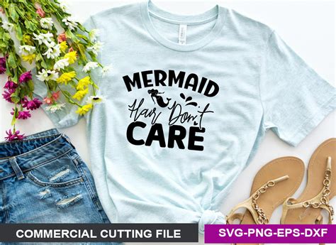 Mermaid Hair Don T Care Svg By Joynal Thehungryjpeg