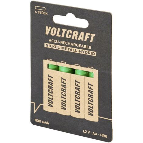 Voltcraft Hr Pile Rechargeable Lr Aa Nimh Mah V Pc S