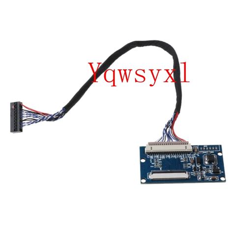 Yqwsyxl New LVDS 20 To 40Pin TTL Signal LCD Converter Board For 7 10 1