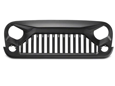 Redrock 4×4 Gladiator Grille Matte Black 07 18 Jeep Wrangler Jk Allinonepart