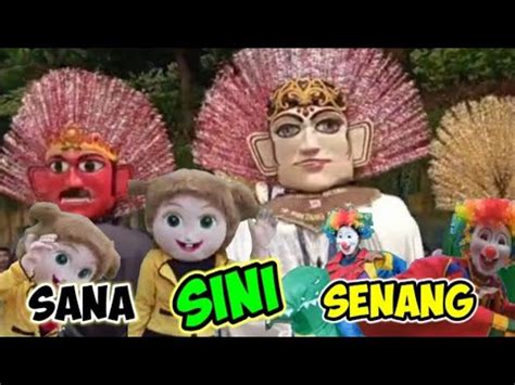 ONDEL ONDEL BETAWI JOGET ASYIK I LAGU DISINI SENANG DISANA SENANG YouTube