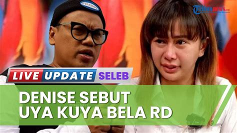 Youtube Uya Kuya Diretas Denise Chariesta Sebut Suami Astrid Kena