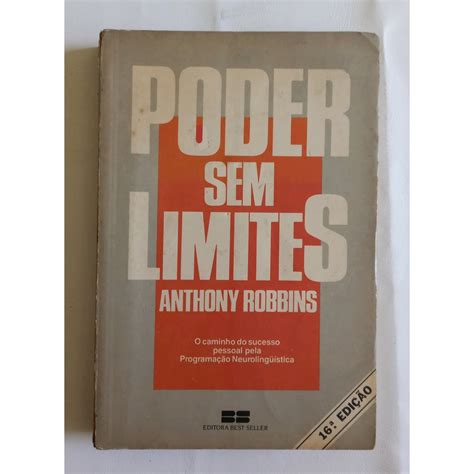 Livro Poder Sem Limites Anthony Robbins Shopee Brasil