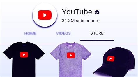 Youtube Has An Official Store Youtube Merch Youtube