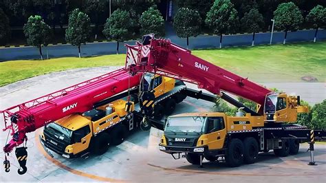 Crane Of The Day Episode Sany Stc T Youtube