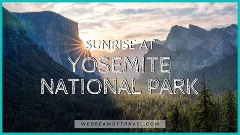 🌅 Sunrise at Yosemite: Top 5 Locations + Photography Tips (2024) ⋆ We ...