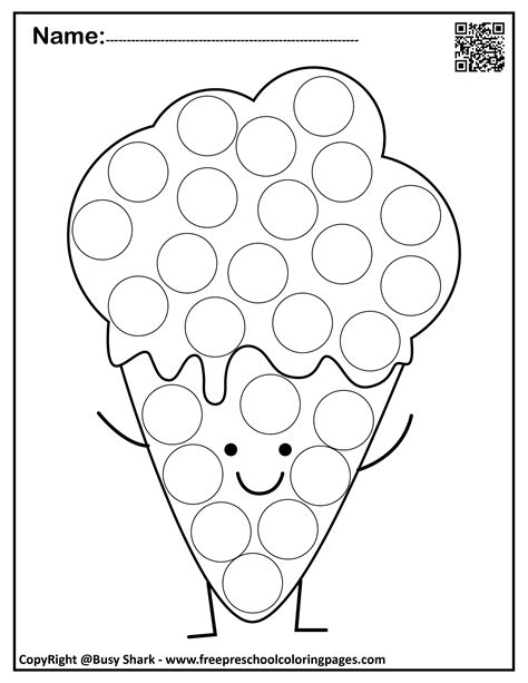 Summer Dot Marker Printables