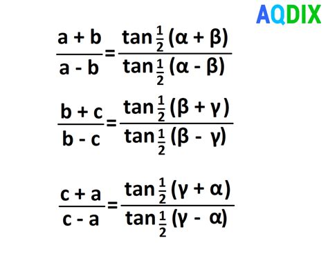 The Law Of Tangents Proof And How It Works Tetily Media