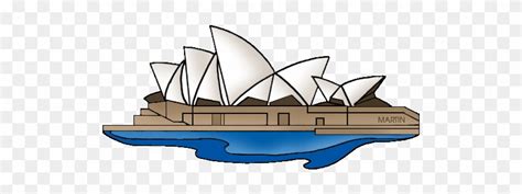 Sydney Opera House Clipart Draw The Sydney Opera House Easy Free