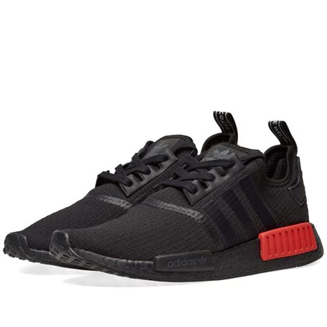 Adidas Nmdr1 Core Black And Lush Red End