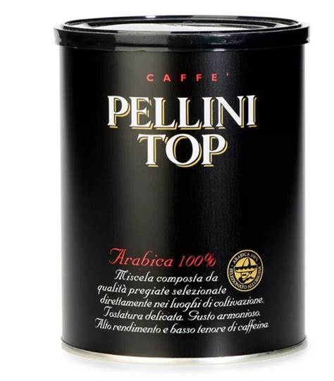 Кофе молотый Pellini Top 100% Арабика Pellini Caffe Spa 250г ж/б Италия ...