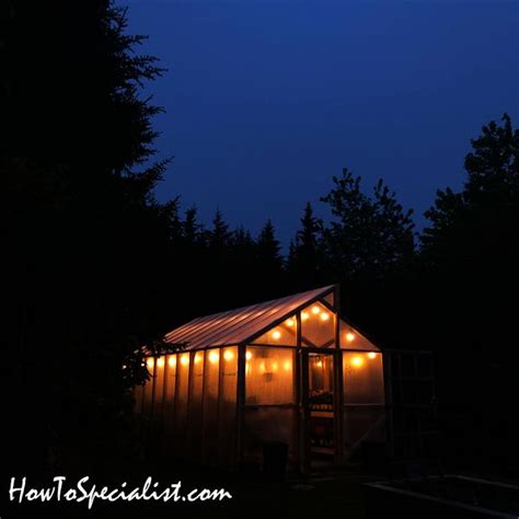 10x20 Greenhouse Diy Project Howtospecialist How To Build Step