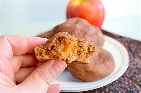 Caramel Stuffed Apple Cider Cookies Jeanie And Lulu S Kitchen