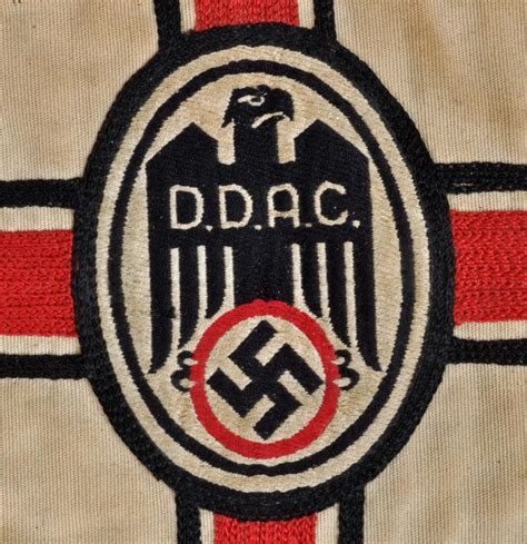 Regimentals German Wwii Ddac Car Pennant