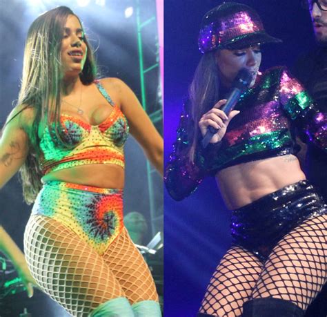 Foto Veja Fotos Do Antes E Depois Da Cantora Anitta Que Apareceu