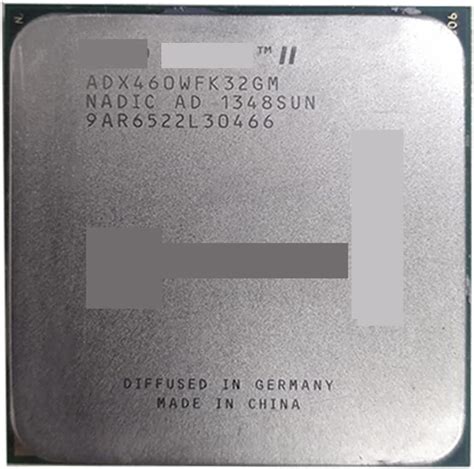 Amazon | コンピューター II X3 460 3.4GHz トリプルコア CPU プロセッサー ADX460WFK32GM ソケット ...