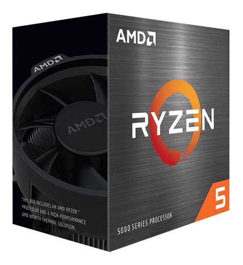 Procesador gamer AMD Ryzen 5 5600X 100 100000065BOX de 6 núcleos y 4