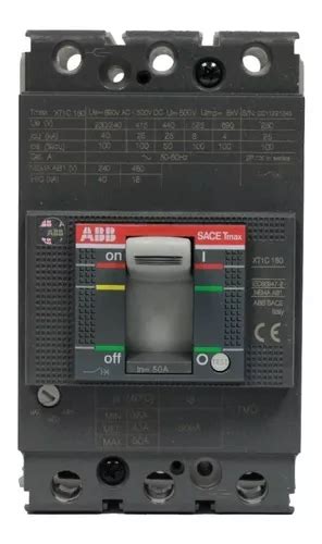 Interruptor Termomagnético Tmax Abb Xt1c 160 Tmd 50 500 3p Meses sin