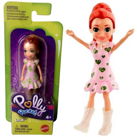 Mini Boneca Colecion Vel Menina Ruiva Lila Happy Hour Roupa Roupinha