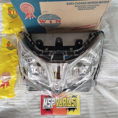 Jual Unit Head Light 33110 KZR 601 Reflektor Lampu Depan Honda Vario Fi