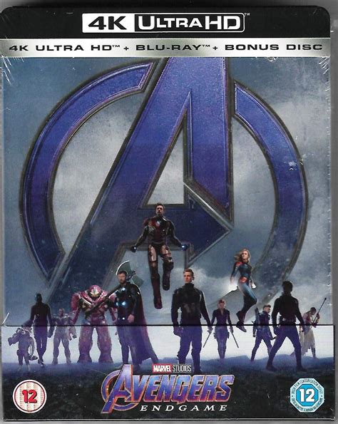 Amazon In Buy Avengers Endgame 4K ULTRA HD LIMITED EDITION STEEL BOOK