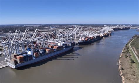 Georgia Ports Handled K Teus In March