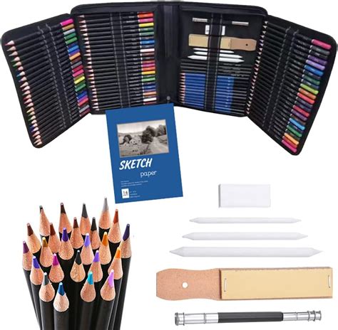 Castle Art Supplies Teiliges Premium Zeichen Und Skizzier Set Mit