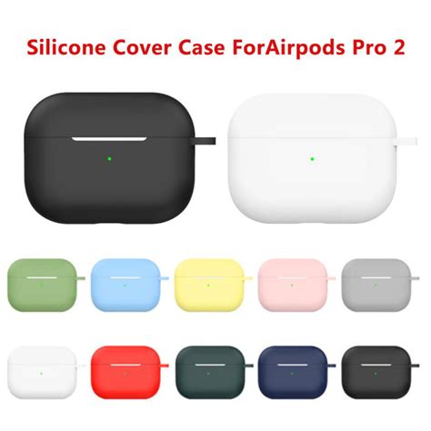 Vỏ Bọc Silicone Bảo Vệ Hộp Đựng Tai Nghe Airpod Pro 2 Pro 2 Kết Nối