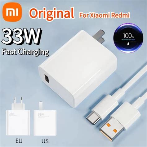 33W-Xiaomi-Fast-Charger-Original-Fast-Charge-EU-US-Phone-Cargador-For ...