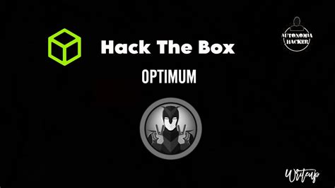 Maquina Optimum Hack The Box Estilo OSCP YouTube