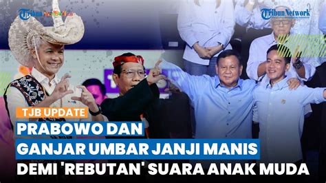 Demi Merebut Suara Anak Muda Prabowo Umbar Janji Beri Makan Siang