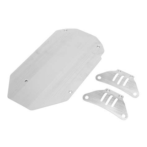 Rc Car Chassis Armor Upgraded Stainless Steel Metal Rc Car Armor Chassis Guard Plate For Tamiya