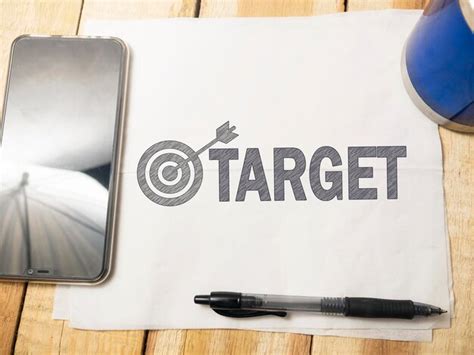 Premium Photo Target Business Motivational Inspirational Quotes Words