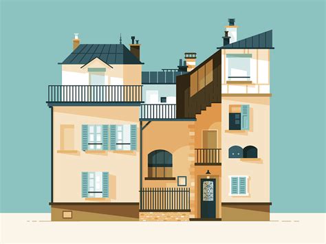 Mon Oncle The House By Andrea Lagunas On Dribbble