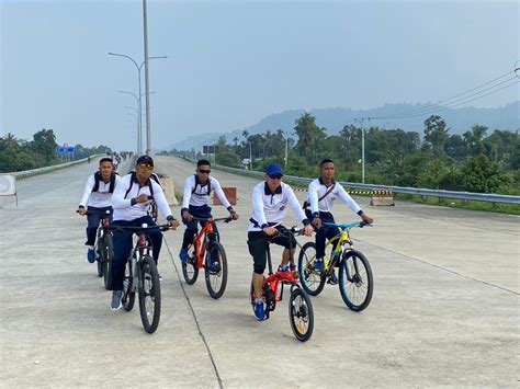 Danyonmarhanlan Ii Padang Ikuti Sepeda Sehat Dalam Rangka Memperingati