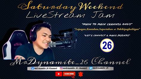 Livestream Saturday Weekend Livestream Jam Lapagan Kantahan Kulitan