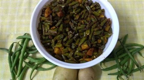 Green Beans Sabji फ्रेंच बीन्स की सब्जी Foodalltime