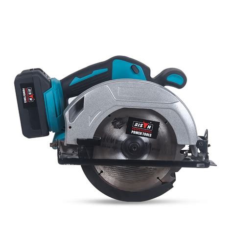 Bison Portable Mini 18v 185mm Brushless Compact Cordless Electric Power Circular Saw China