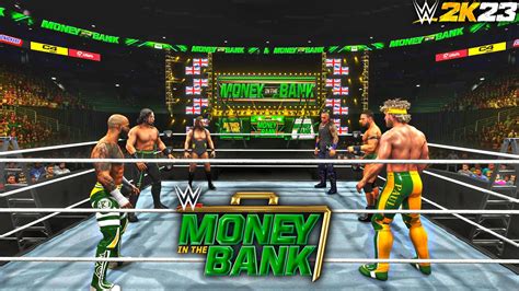 Wwe K Man Ladder Match For The Mitb Contract Briefcase Wwe